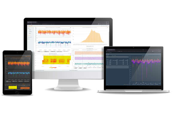 WebPQ displayed on smartphone, desktop monitor, and laptop